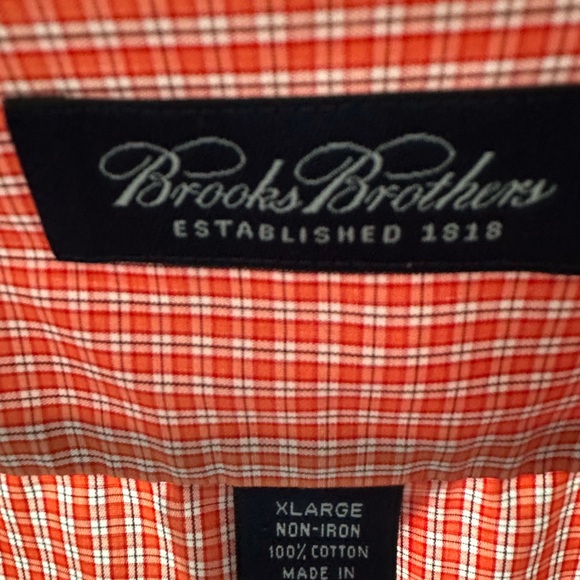 Brooks Brothers XL button-down dress shirt, 100% cotton - Picture 2 of 5